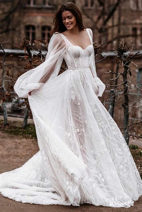 Trendy Corset Wedding Dresses With Sleeves