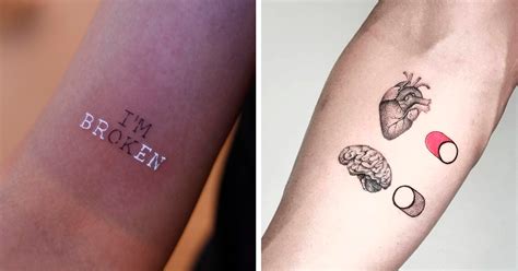Depression Survivor Mental Health Tattoos