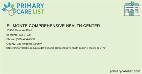 El Monte Comprehensive Health