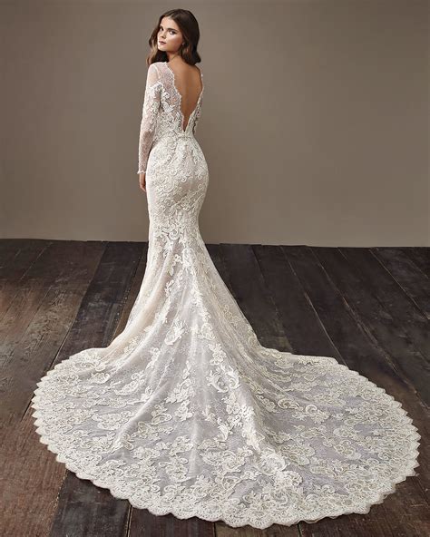 Mermaid Wedding Dress Lace Sleeves: Elegant & Dreamy Finds