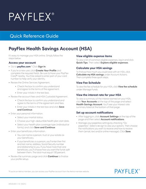 Payflex Health Savings Account