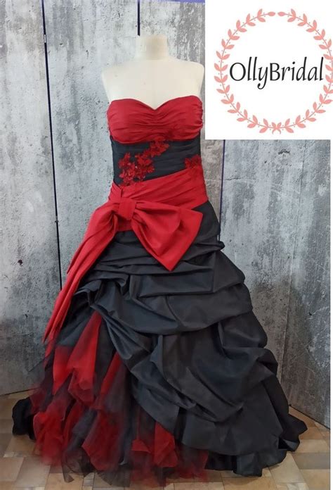 Red And Black Wedding Dress 2023 Trends You Can't Miss