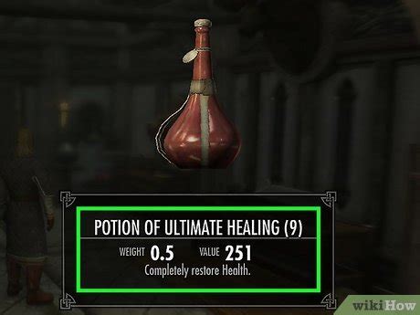 Skyrim Health Potion Recipe