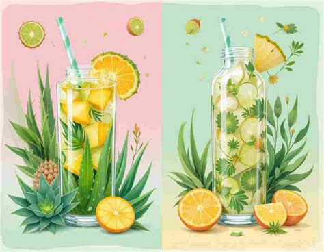 Succulent In Some Health Drinks