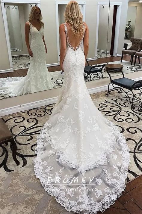 Best Wedding Dresses with Lace Back Designs 2023